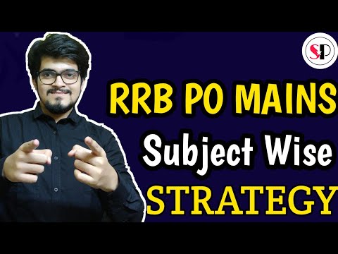 RRB PO Mains Strategy | RRB PO Mains Study Plan | SUCCESS PATHWAY
