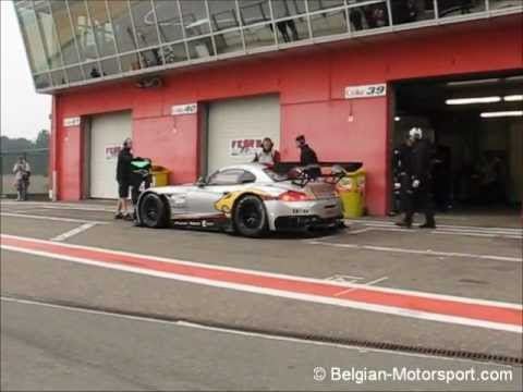 BMW Z4 GT3 Marc VDS loud downshifts