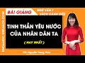 Tinh thần yêu nước của nhân dân ta Ngữ văn lớp 7 Cánh diều
