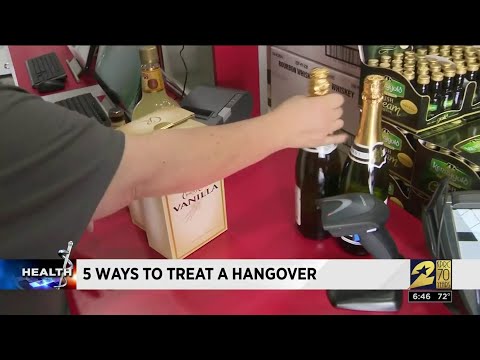 5 ways to treat a hangover
