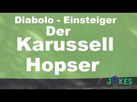 Diabolo Einsteiger 30 - Der Karussell Hopser *Tricks auf kleinem Raum*