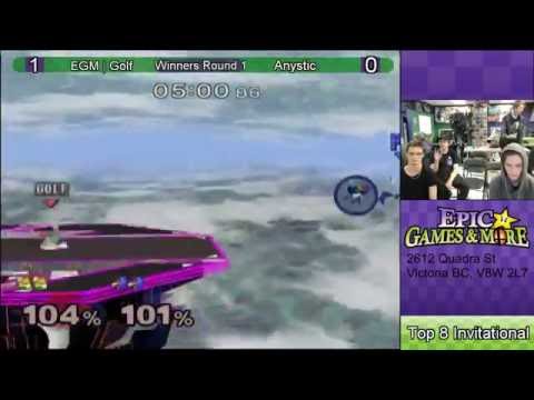EGM Season 1 SSBM Invitational - EGM | Golf vs Anystic