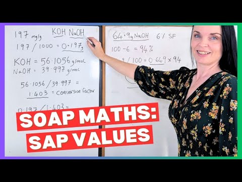 Soap Science: How To Use Saponification Value To Calculate Sodium Hydroxide Amount In Soap Making