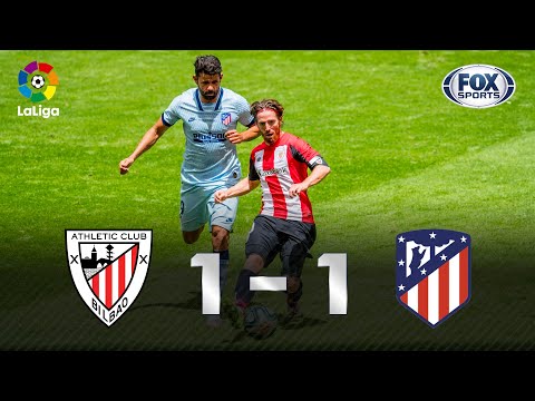 GOL DE DIEGO COSTA E DEFESA INCRÍVEL! Athletic Bilbao 1 x 1 Atlético de Madrid pela La Liga