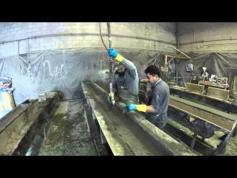 Manufacturing gfrc column