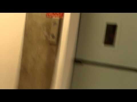 Vintage Westinghouse Traction Freight Elevator in Baskin Engineering Bldg at UCSC in Santa Cruz, CA