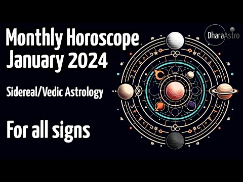 , title : 'January 2024 Horoscope Forecast | For all signs | Vedic Astrology Predictions #astrologyforecast'
