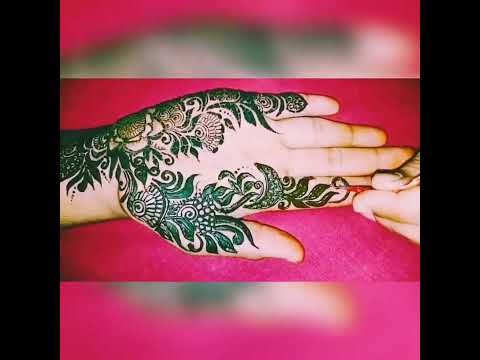 #simple Mehndi Design by #henna #fehmida Shaikh mehndi queen 👑