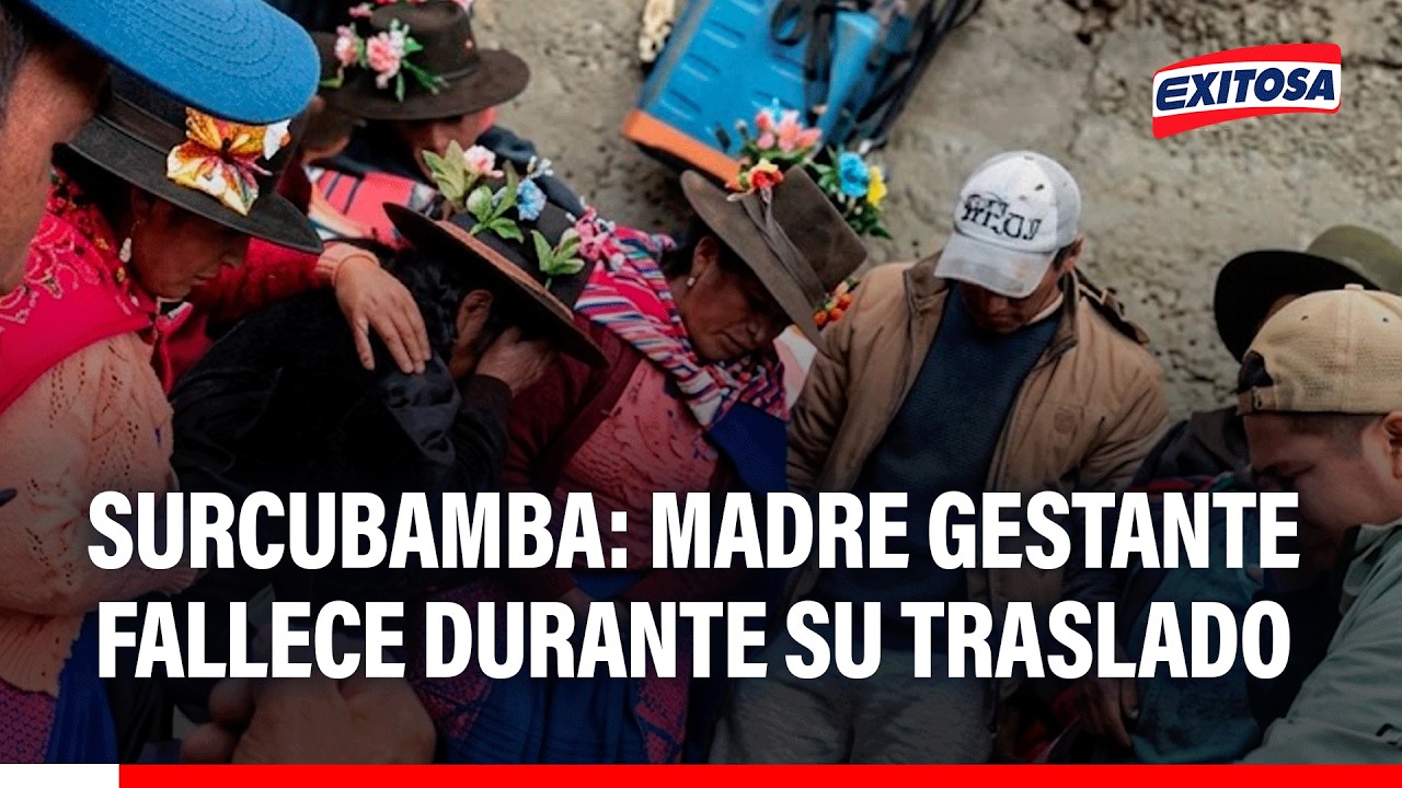 🔴🔵 Surcubamba: madre gestante fallece durante su traslado y familia exige justicia