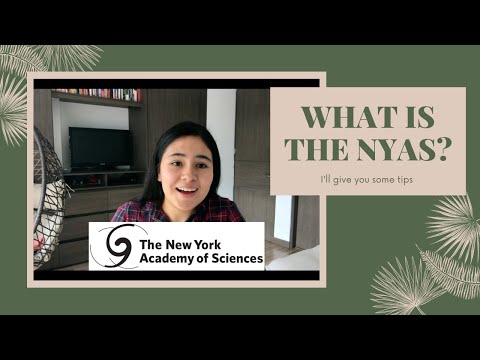 What is the New York Academy of Sciences? How to get in?