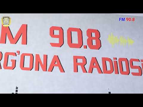 "Farg‘ona FM"da  radiomuloqot.