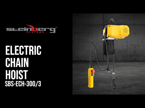 video - Palan electric cu lanț - 300 kg - 3 m