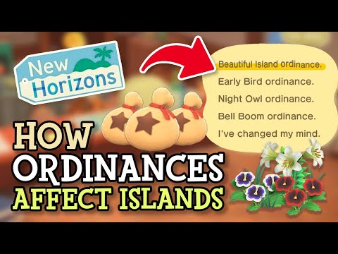 Animal Crossing New Horizons: HOW ISLAND ORDINANCES WORK (ACNH Direct Details) 2.0 Update