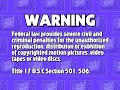 Crowbar Jones Home Entertainment FBI Warning Screen January 31 1997 November 5 2002