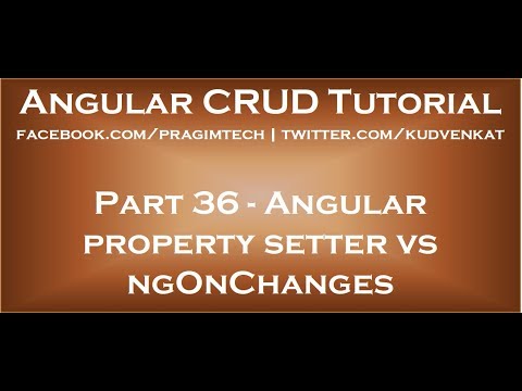 Angular property setter vs ngonchanges