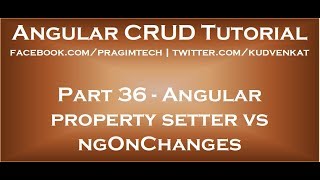 Angular property setter vs ngonchanges