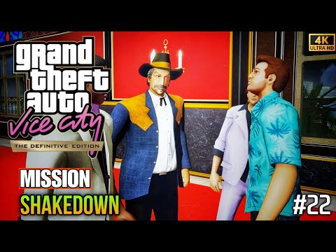 GTA Vice City Definitive Edition – Part 22 🔥 Shakedown Mission | 4K 60FPS Ultra HD | No Commentary