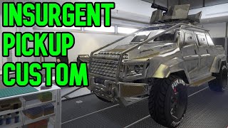 Gta 5 Insurgent Pickup Customization & Review - How To Customize Insurgent Pickup