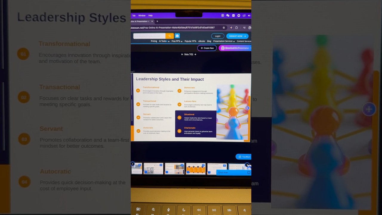 Create professional presentations in seconds #productivity #aitools #presentation #powerpoint