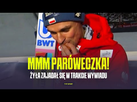HIT! ŻYŁA ZAJADAŁ... PARÓWKĘ W TRAKCIE WYWIADU! "DOPADŁEM JĄ NA SZYBKO" | KULM 2024