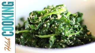 How to Cook Kale  Garlic Kale Recipe  Hilah Cookin