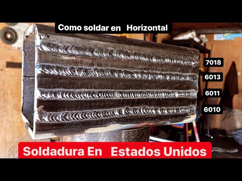 Como SOLDAR Con Electrodo en Horizontal