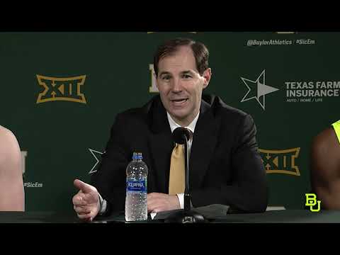 Baylor Basketball (M): Postgame Press Conference vs. Iowa State