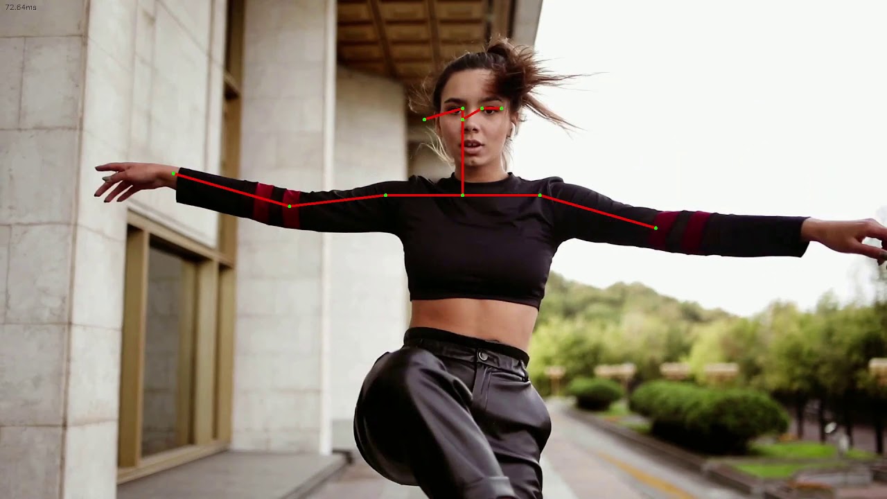 Human Pose Estimation Using Deep Learning in OpenCV