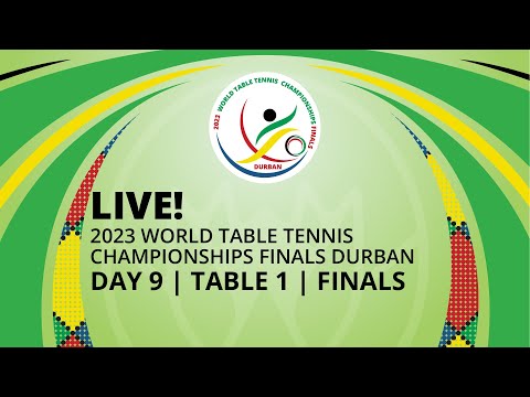 LIVE! | T1 | Day 9 | World Table Tennis Championships Finals Durban 2023 | Finals