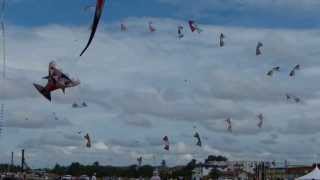 Team Mega Twister @ 9th Borneo International Kite Festival 2013