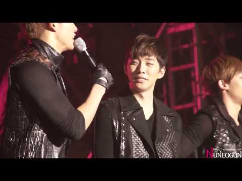 FANCAM 110326 JUNHO 2011 Lotte Family Concert - TALK