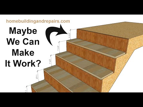 Here's What Happens If You Add One Inch To A Stairway - Refinishing And Remodeling Tips