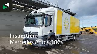 شاحنة مقفلة Mercedes-Benz Antos 2124 4X2 8,65m Box 2t Tailgate Automatic Euro 6 | صورة 4 - Autoline