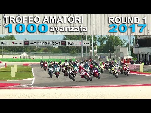 Trofeo Italiano Amatori 1000 Avanzata 2017 - Round 1 Misano GARA