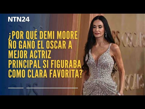 Demi Moore se quedo SUPER CERCA de ganar el Oscar a Mejor Actriz, ¿Que evito su triunfo final?