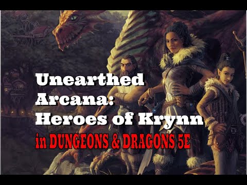 Let's Talk D&D | Unearthed Arcana: Heroes of Krynn | Crit Academy Podcast