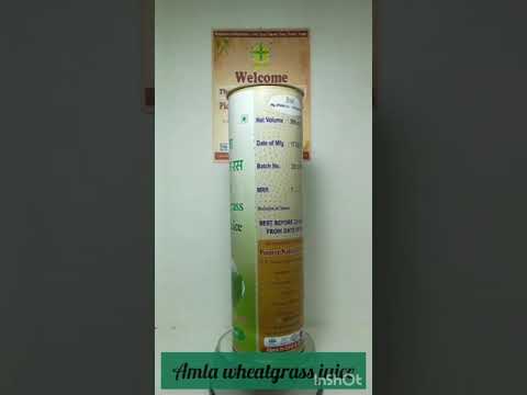 Amla wheatgrass juice 500 ml, packaging type: bottle, bottle...