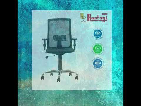 Rastogi Black Mesh Revolving Chair