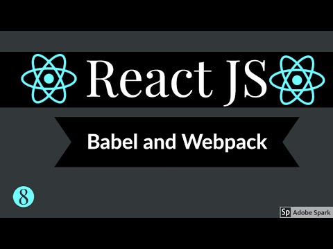 React JS Quick Recap Babel Webpack 08