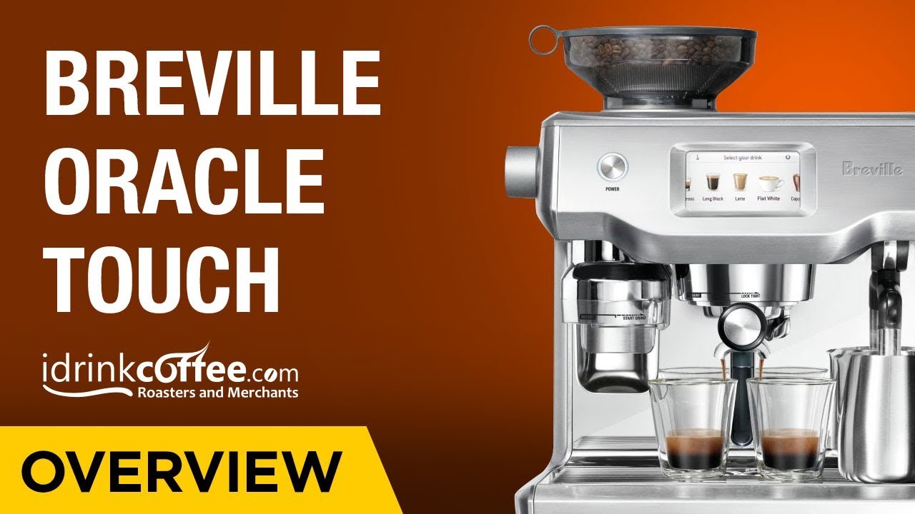 Breville The Oracle Touch BES990 Espresso Machine - Brushed Stainless Steel video