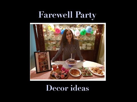 Decor ideas for farewell party|Vlog|Ruwaydah and Parihan
