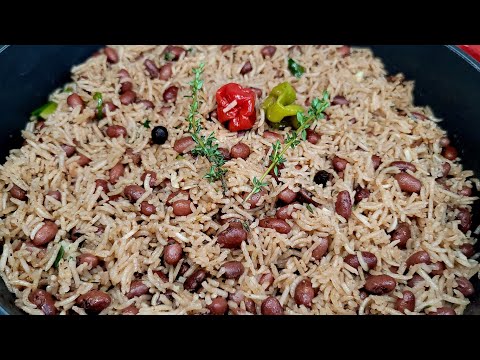 Jamaican style rice & peas | recipe