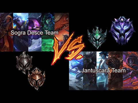 PERSONALIZADA 5v5 COM OS AMIGOS! JANTUSCARA TEAM VS SOGRA DESCE TEAM!