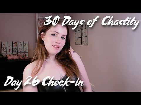 Locktober Day 26 Check-In: 30 Days of Chastity