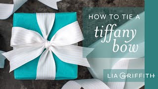 How to Tie a Tiffany Bow