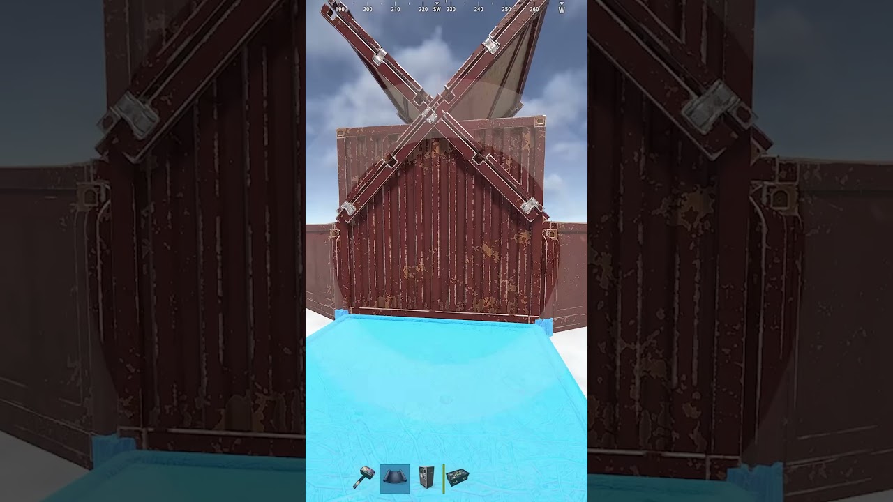 Chinese Bunker #rust #rusttips #rustgame #rusttricks