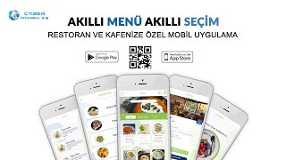QR MENÜ " AKILLI MENÜ AKILLI SEÇİM" - RESTORAN VE KAFELERE ÖZEL MOBİL 