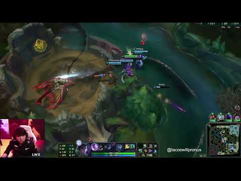 Lwx Aphelios POV vs Elk Jinx ~ FPX vs UP ~ LPL Spring 2022 ~ Game 2