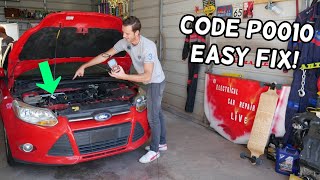 FORD FOCUS CODE P0010 A CAMSHAFT POSITION ACTUATOR FIX. ENGINE LIGHT ON