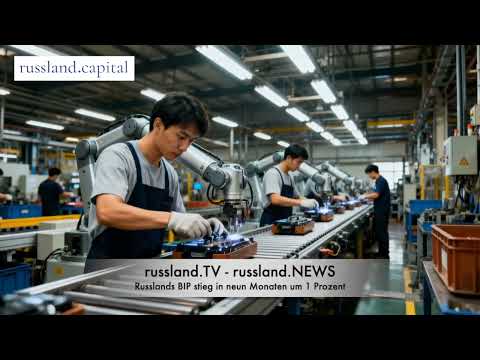 Russlands BIP stieg in neun Monaten um 1 Prozent